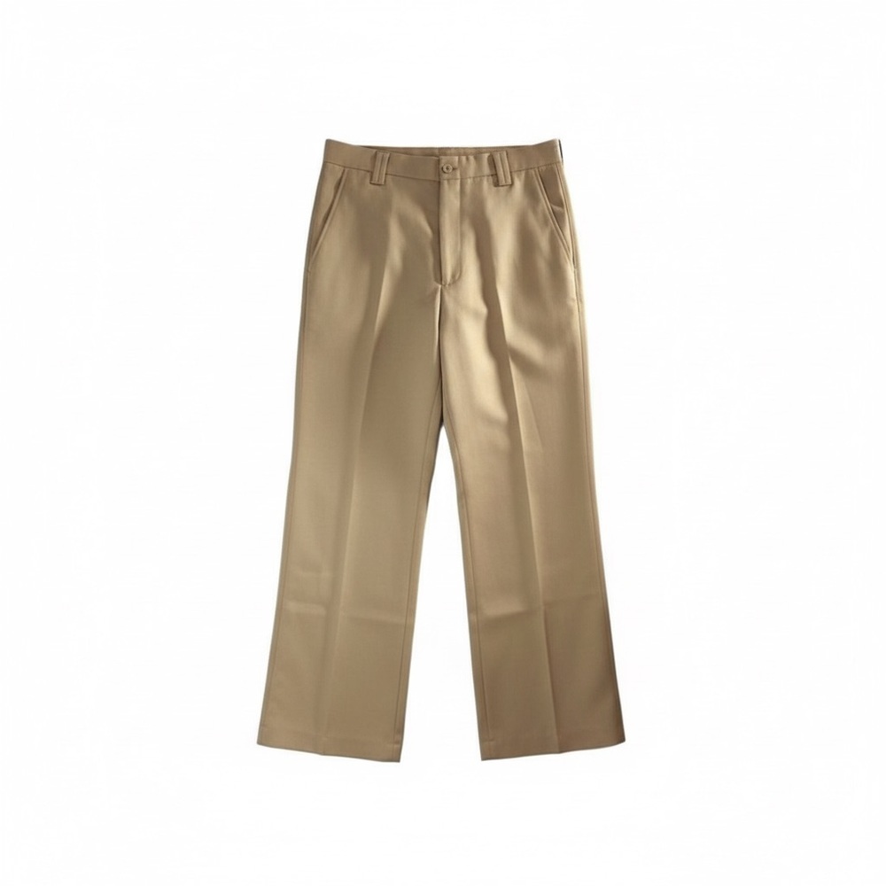 Vintage‎ Levi's X Wildfire | 1970s Tan Flare Trouser Slacks Size 28/6